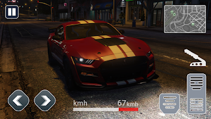Car Mustang Drift Simulator Screenshot 0