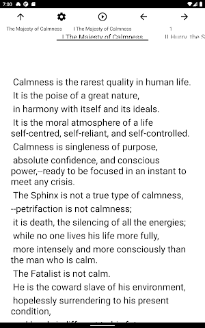 Book, The Majesty of Calmness Screenshot 3