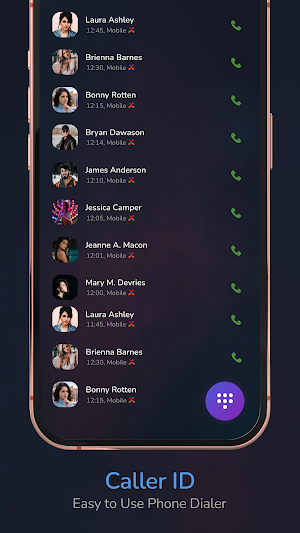 Caller ID & Dialer App Screenshot 1