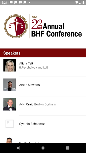 The 22nd BHF Conference 2023 Screenshot 1