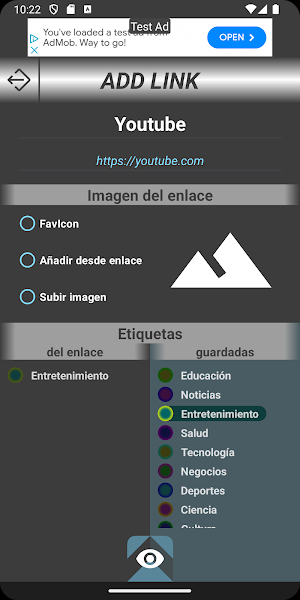 MyLinks Screenshot 2