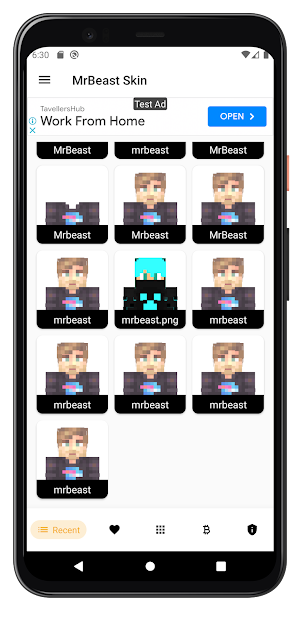 MrBeast Skin For Minecraft Screenshot 0