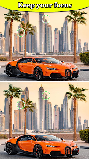 Bugatti Chiron Find Difference Screenshot 0