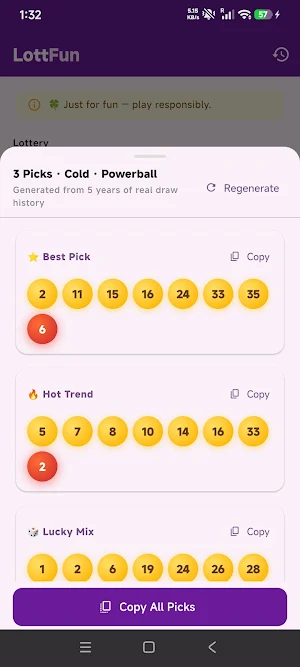 LottoRun AI Screenshot 2