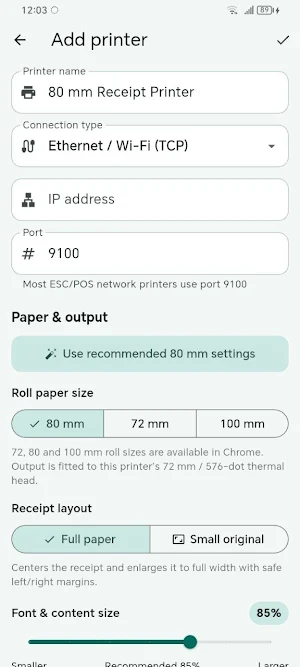 Hap Eye Printer Screenshot 0