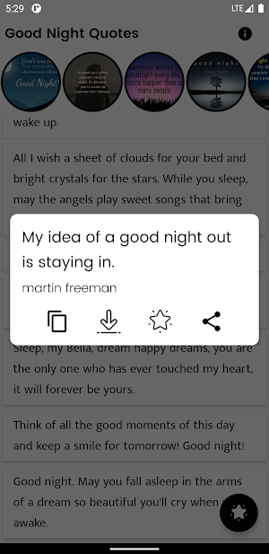 Good Night Quotes Screenshot 3