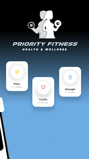 Priority Fitness Screenshot 1