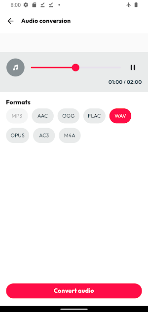 Audio Converter Screenshot 1