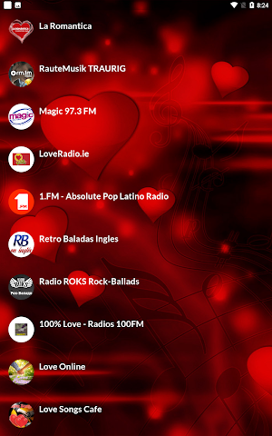 Online Radio Love - Love Music Screenshot 3