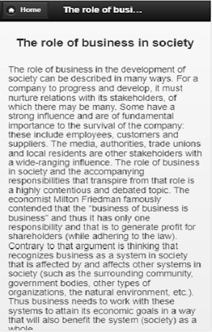 Business Society Screenshot 1