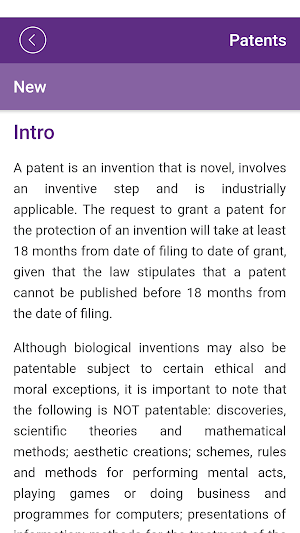Malta Intellectual Property Screenshot 3