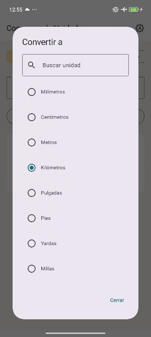 Conversor de Unidades Screenshot 1