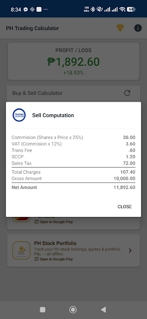 PH Trading Calculator Screenshot 3
