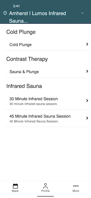 Lumos Sauna + Cold Plunge Screenshot 1