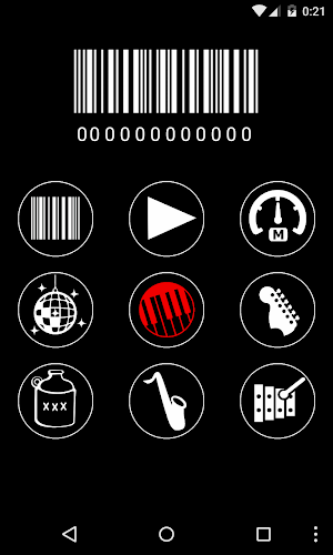 Musical barcode scanner Screenshot 0