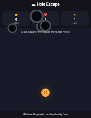 Hole Escape Screenshot 1