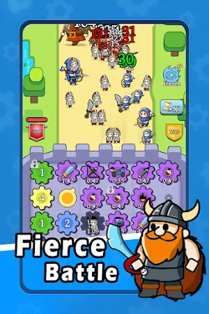 Gear Clash Fight:Defend Castle Screenshot 1