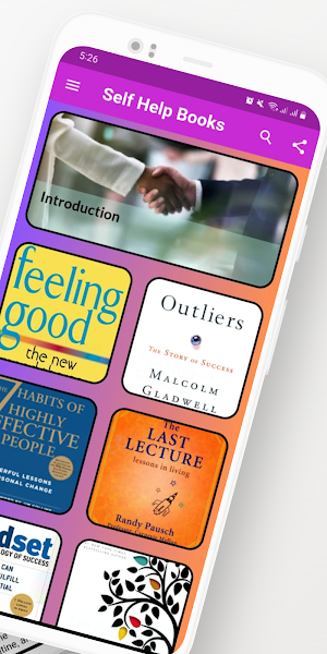 Self Help Books Screenshot 1