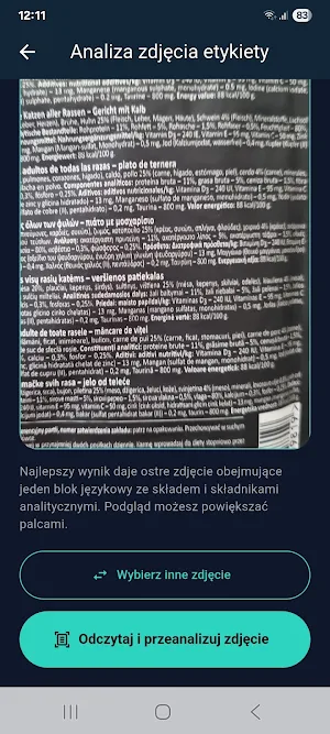 PetNutriBalance Screenshot 2