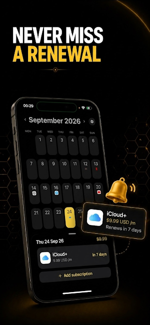 SubscriBee: Sub Manager Screenshot 3