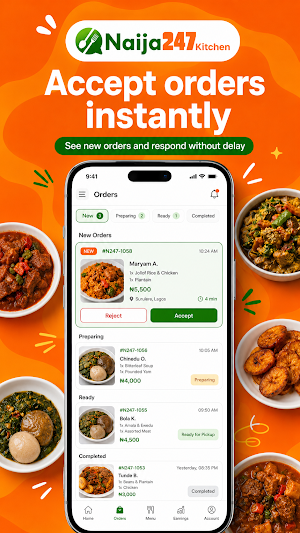Naija247Kitchen Vendor Screenshot 0