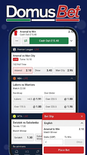 DomusBet Screenshot 0