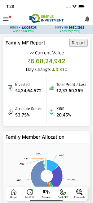 Simple Investment Screenshot 0