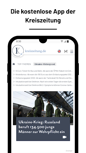 Kreiszeitung - News & Lokales Screenshot 0