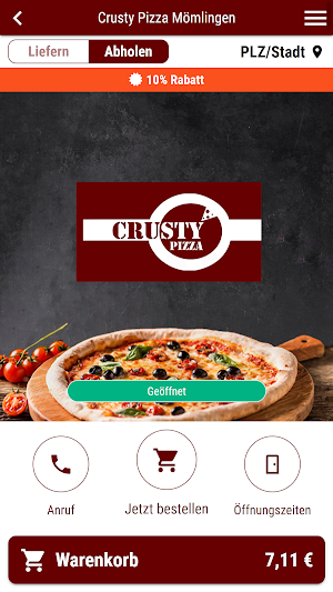 Crusty Pizza Mömlingen Screenshot 0