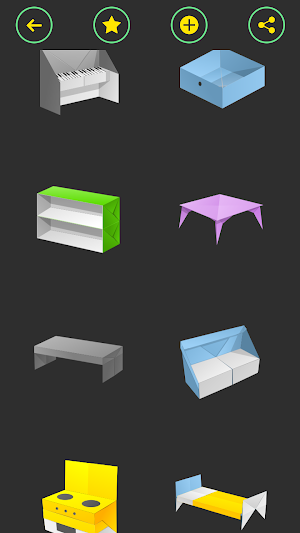Origami Furniture From Paper Screenshot 3