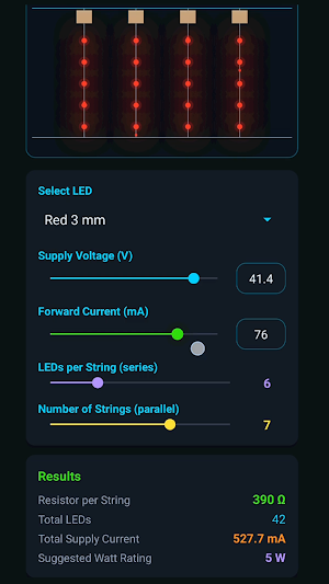 Led Resistor Screenshot 3