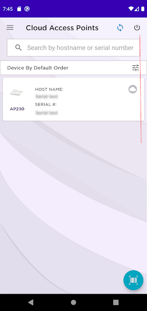 ExtremeCloud IQ Mobile Onboarding Screenshot 1