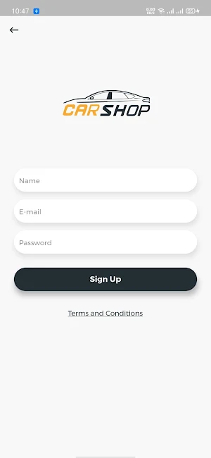 Auto Parts App UI Screenshot 3