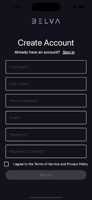 Belva Screenshot 1