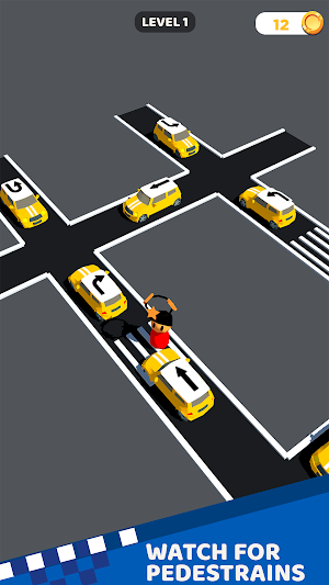 Traffic Star Escape Car Games Screenshot 1