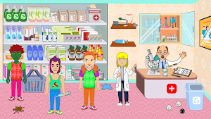 Pretend Play in Hospital: Fun Town Life Story Screenshot 3
