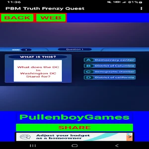 PBM Truth Frenzy Quest Screenshot 2