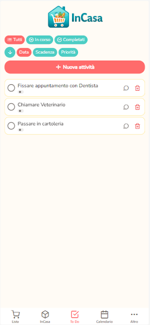InCasa Screenshot 2