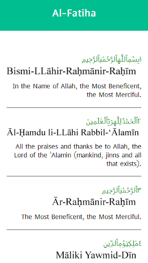 Holy Quran in English & Arabic Screenshot 2
