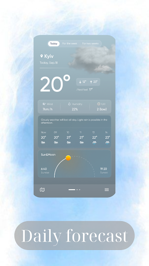 Weather: Weather forecast Screenshot 1