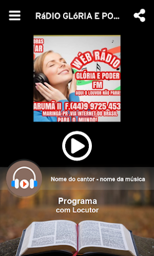 Rádio Glória e Poder Screenshot 0