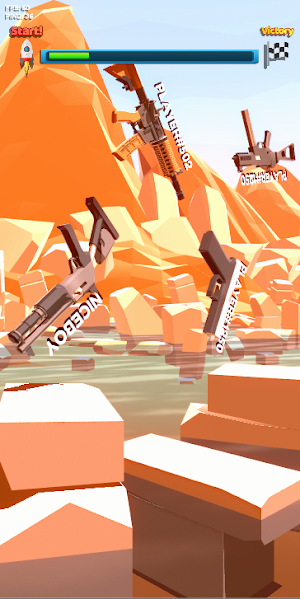 Gun Flipping 3D Online Screenshot 2