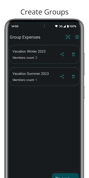 Group Expenses Screenshot 0