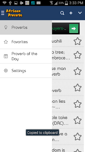 African Proverbs Screenshot 2