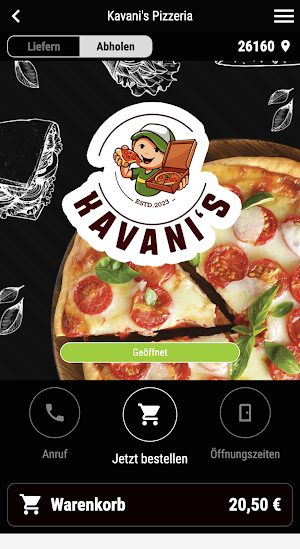 Kavani's Pizzeria Screenshot 0