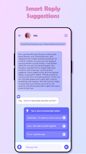 Charactia: AI Character Chat Screenshot 2