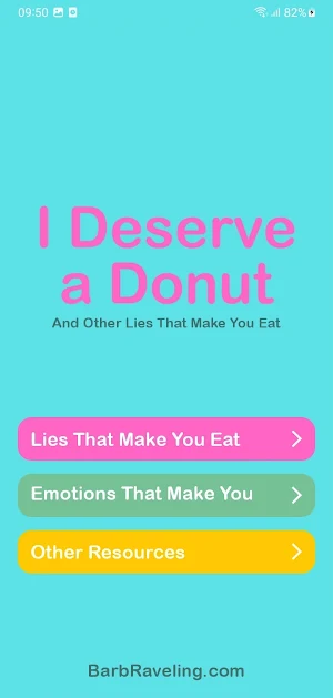 I Deserve a Donut Screenshot 0
