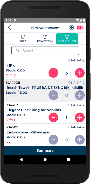 Listaso Advanced Inventory Screenshot 0