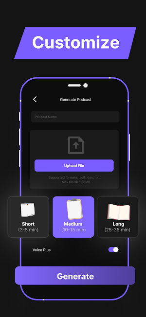 AI Notebook - LM Podcast Maker Screenshot 2