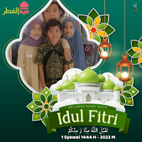 Twibbon Frame Idulfitri Kereen
